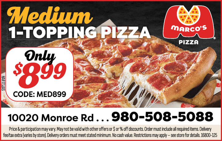 Marco's Pizza Coupon by IndoorMedia