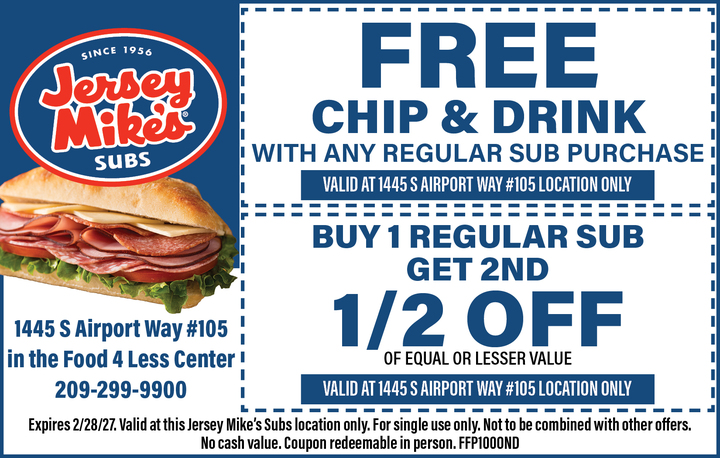 VALUABLE COUPON