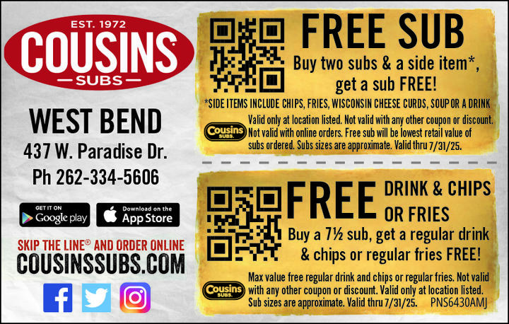 VALUABLE COUPON