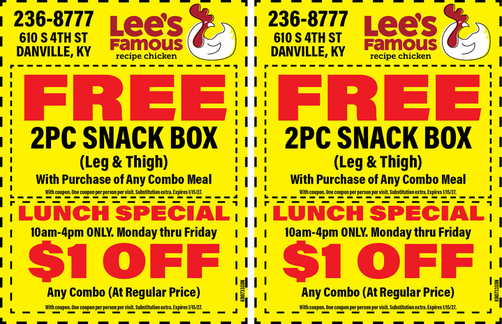 VALUABLE COUPON