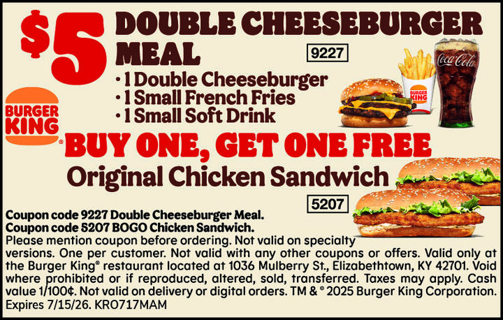 VALUABLE COUPON