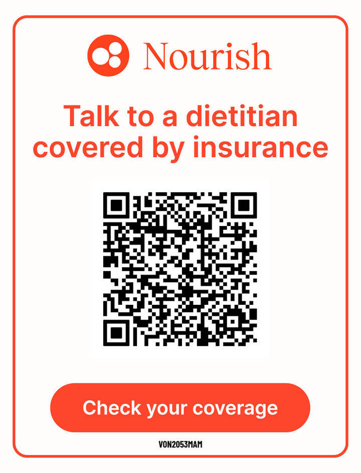 TALK TO A DIETITIAN COVERED BY INSURANCE