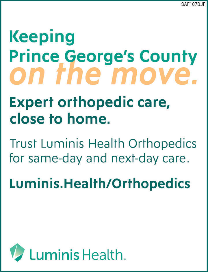 KEEPING PRINCE GEORGE'S COUNTY...