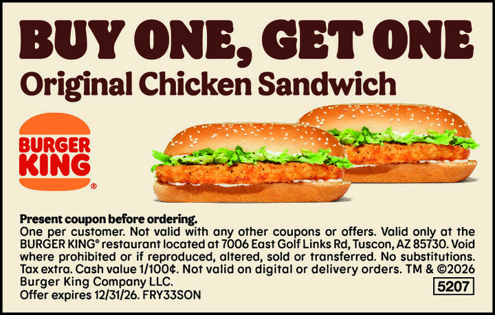VALUABLE COUPON