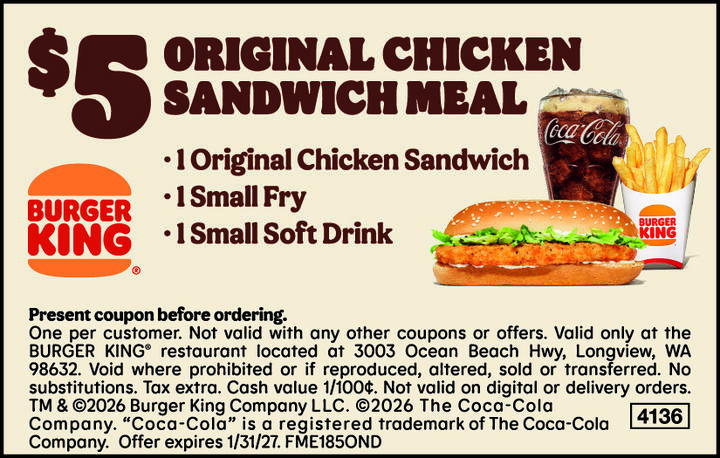 VALUABLE COUPON