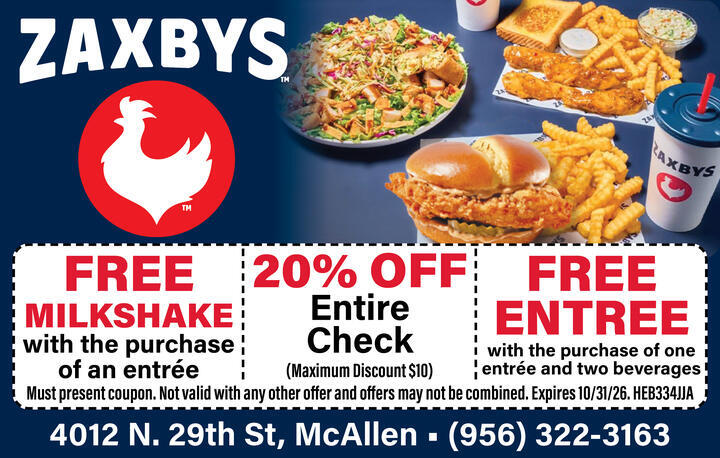 VALUABLE COUPON