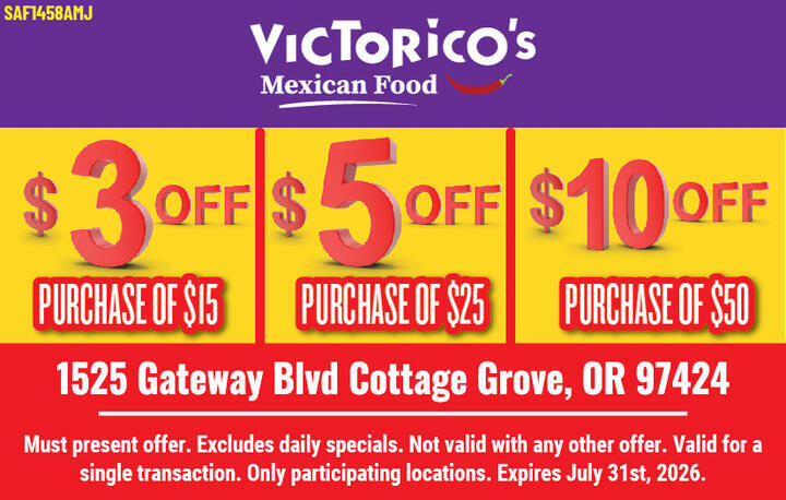 VALUABLE COUPON