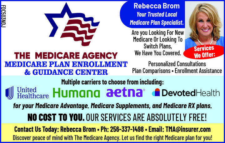 REBECCA BROM, YOUR TRUSTED LOCAL MEDICARE PLAN SPECIALIST