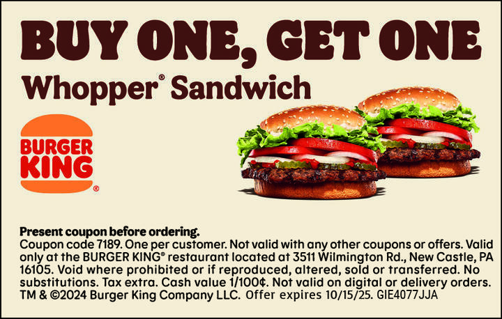 VALUABLE COUPON