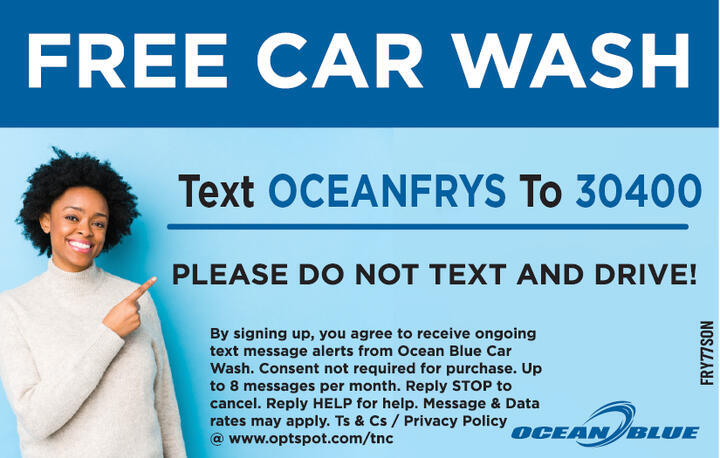 FREE CAR WASH
