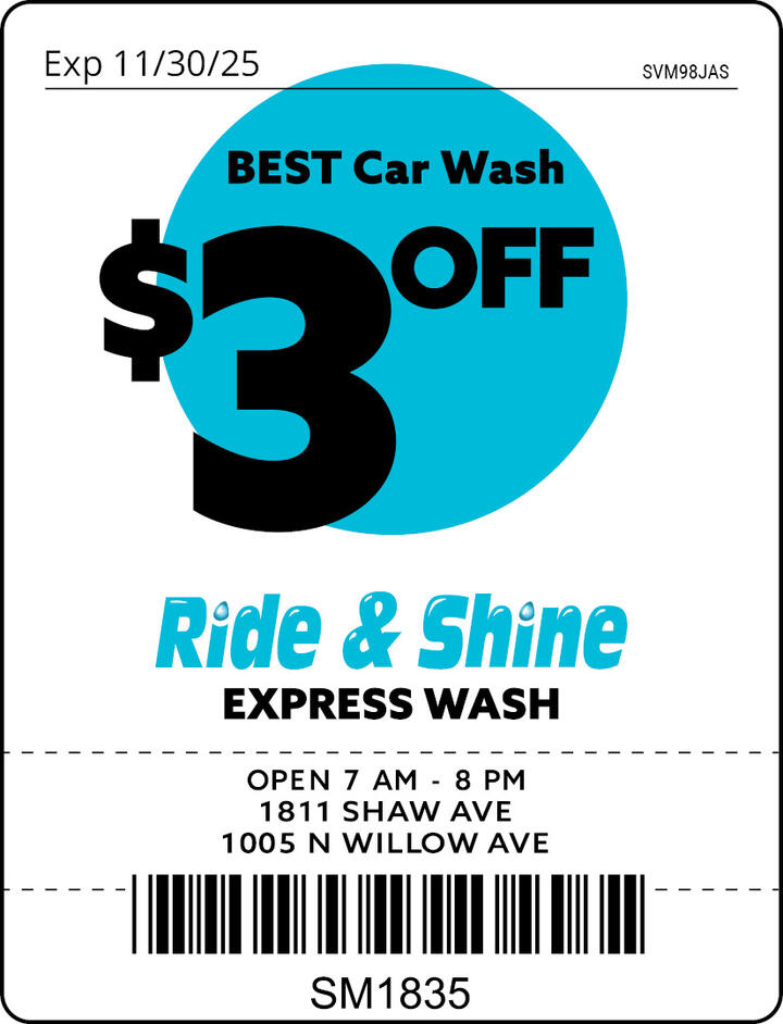 VALUABLE COUPON