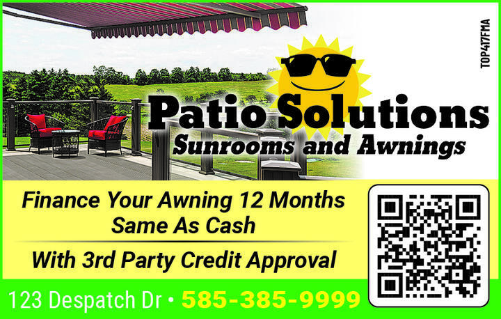 FINANCE YOUR AWNING 12 MONTHS SAME AS CASH