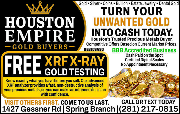 TURN YOU UNWANTED GOLD INTO CASH TODAY.
