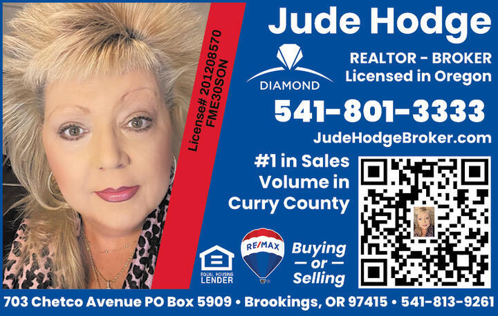 JUDE HODGE, REALTORÂ® & BROKER