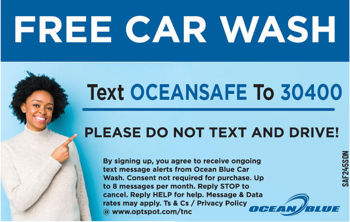 FREE CAR WASH