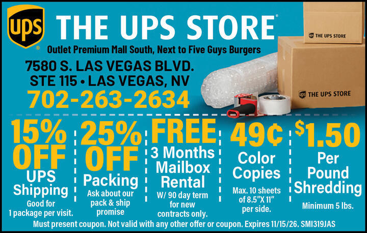VALUABLE COUPON