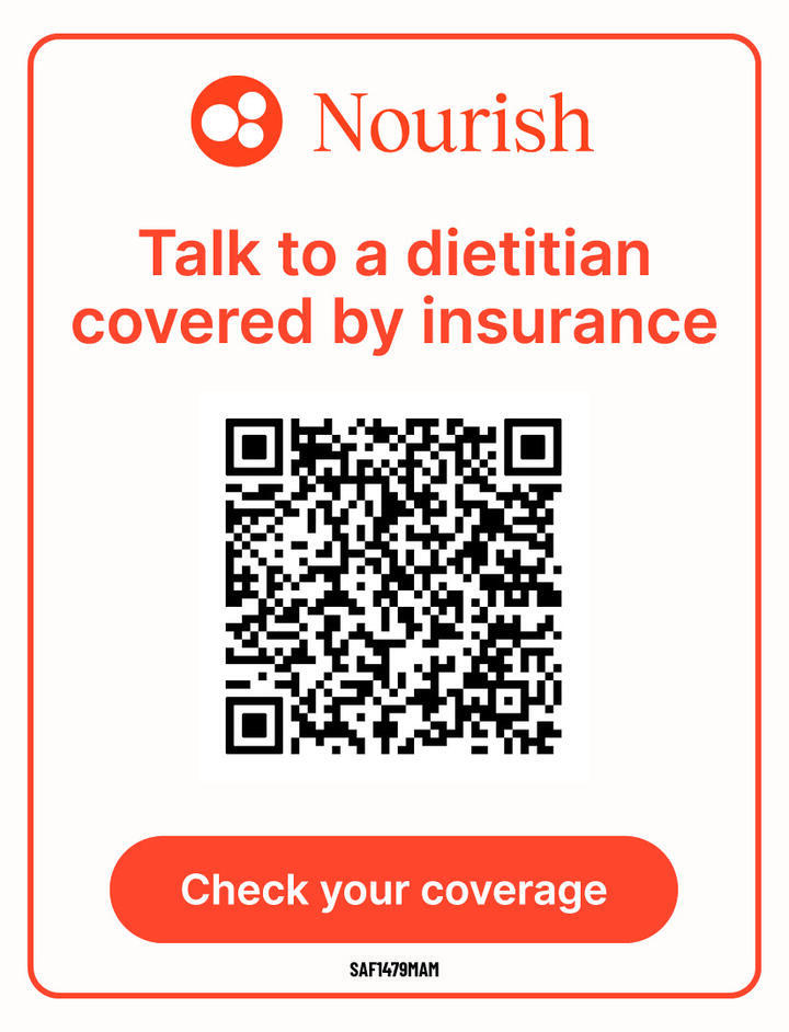TALK TO A DIETITIAN COVERED BY INSURANCE