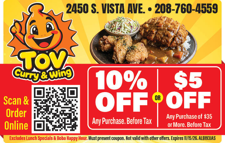 VALUABLE COUPON