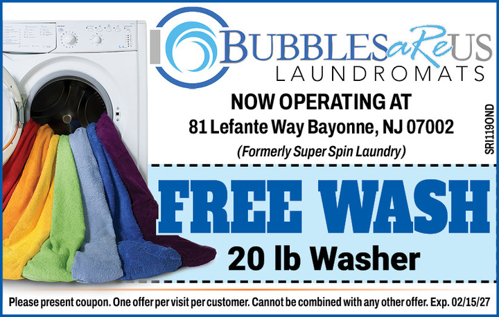 Bubbles aRe Us Laundromats