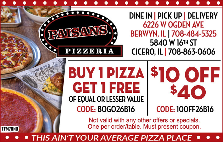Paisan's Pizzeria