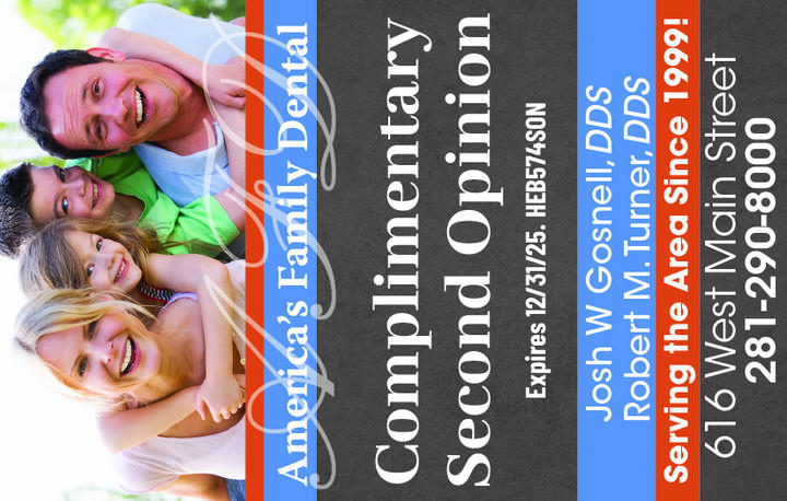 COMPLIMENTARY SECOND OPINION