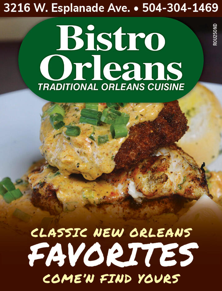 TRADITIONAL ORLEANS CUISINE