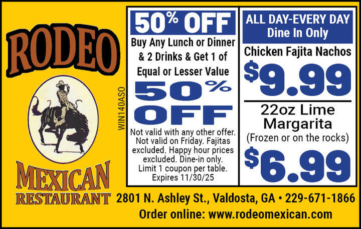 VALUABLE COUPON