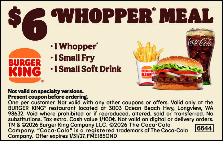 VALUABLE COUPON
