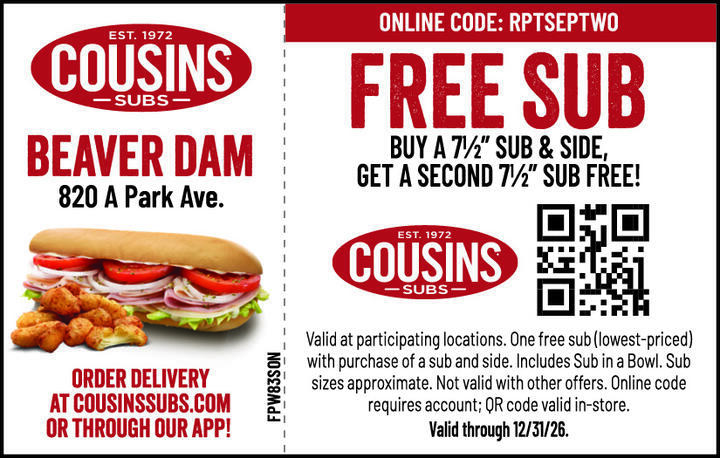 VALUABLE COUPON