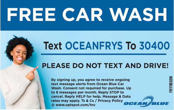 FREE CAR WASH