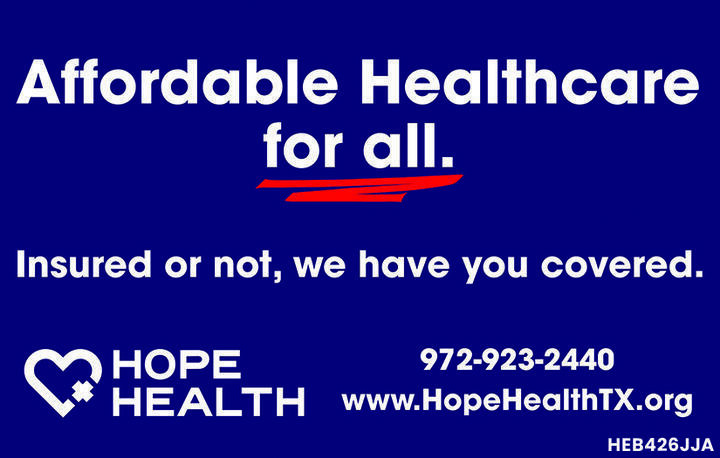 Insurance, Hope Health 