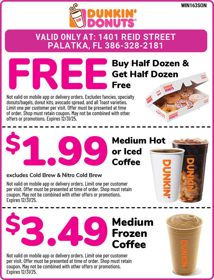 VALUABLE COUPON
