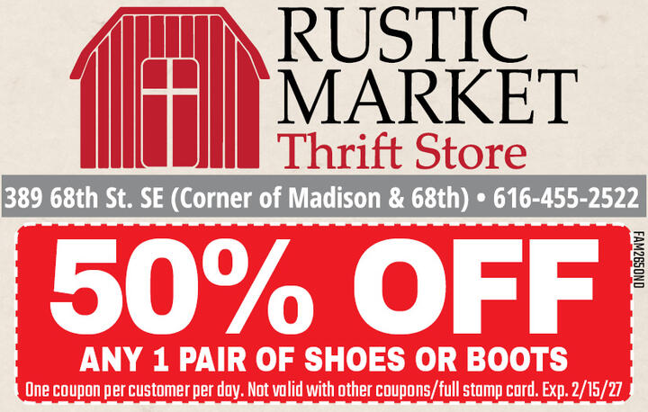 VALUABLE COUPON