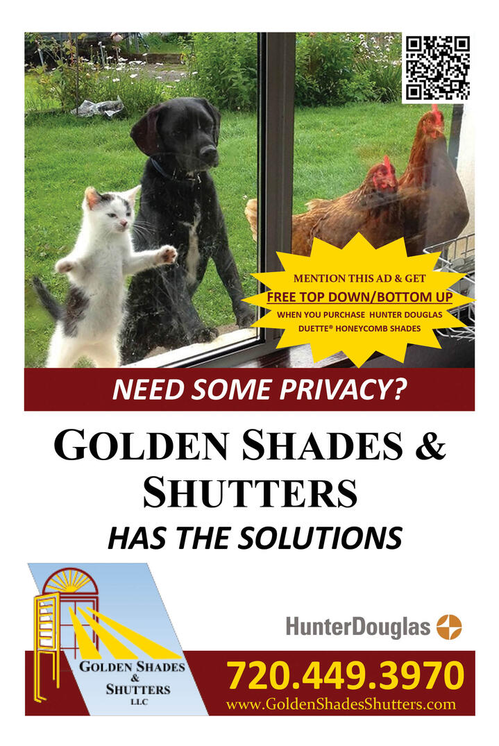 Golden Shades & Shutters