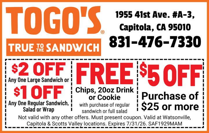 VALUABLE COUPON