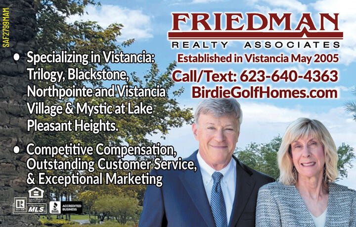 SPECIALIZING IN VISTANCIA