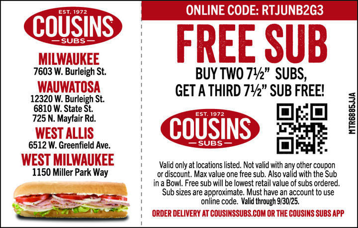 VALUABLE COUPON