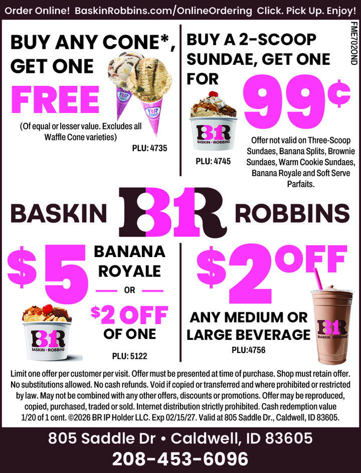 VALUABLE COUPON