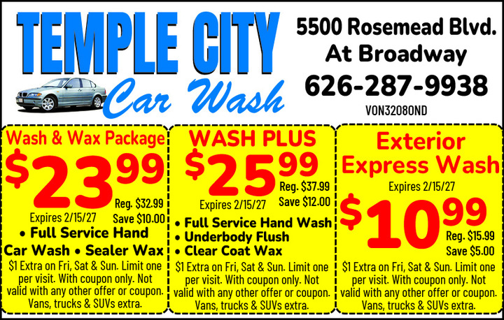 Temple City Car Wash