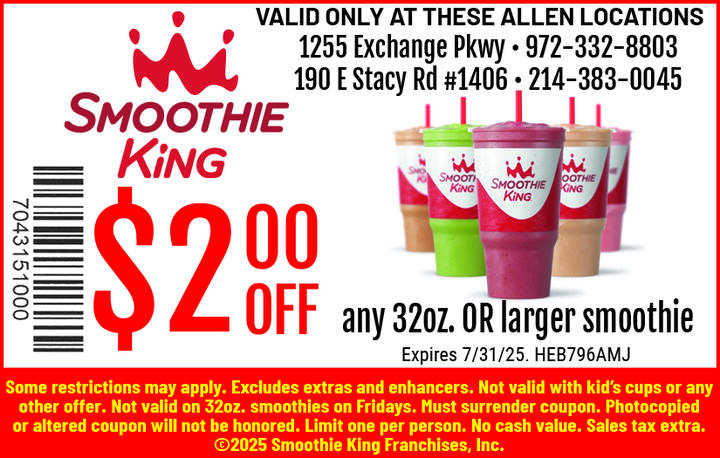 VALUABLE COUPON