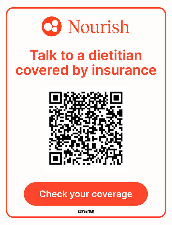 TALK TO A DIETITIAN COVERED BY INSURANCE
