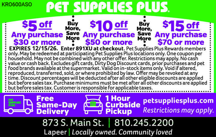 VALUABLE COUPON