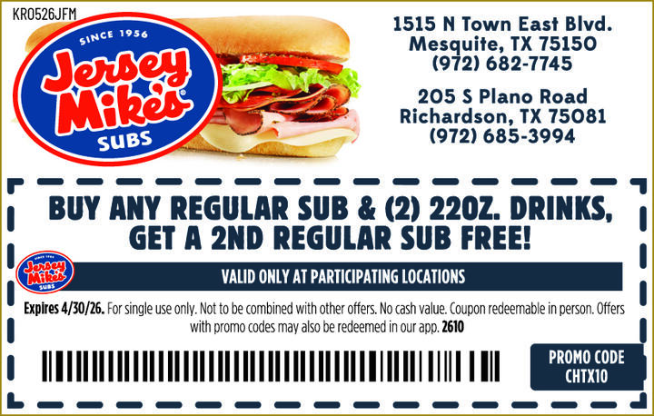 VALUABLE COUPON