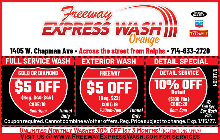 VALUABLE COUPON