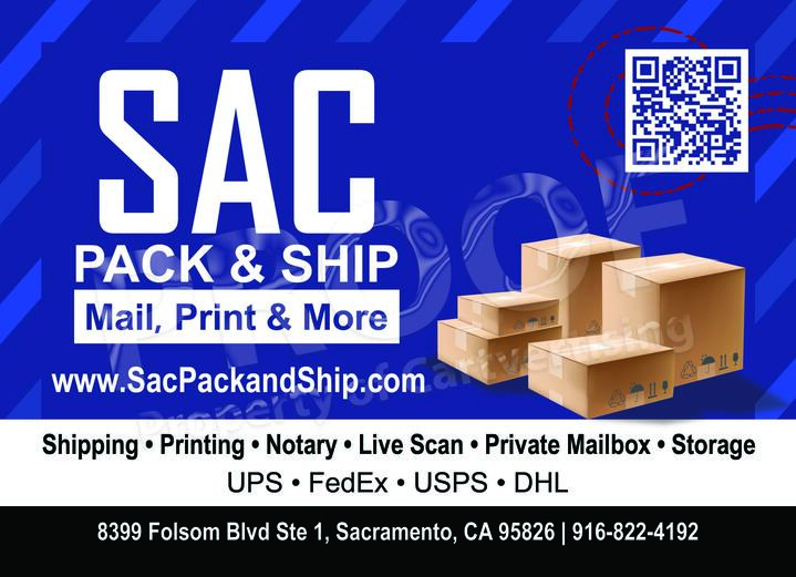 Sac Pack & Ship