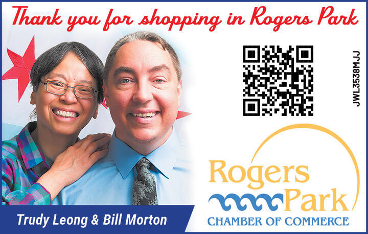 THANK YOU FOR SHOPPIN IN ROGERS PARK