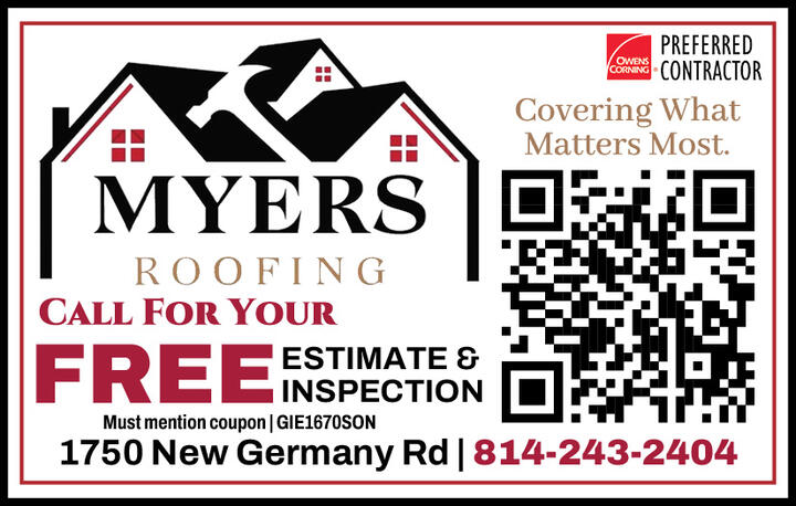 CALL FOR YOUR FREE ESTIMATE & INSPECTION