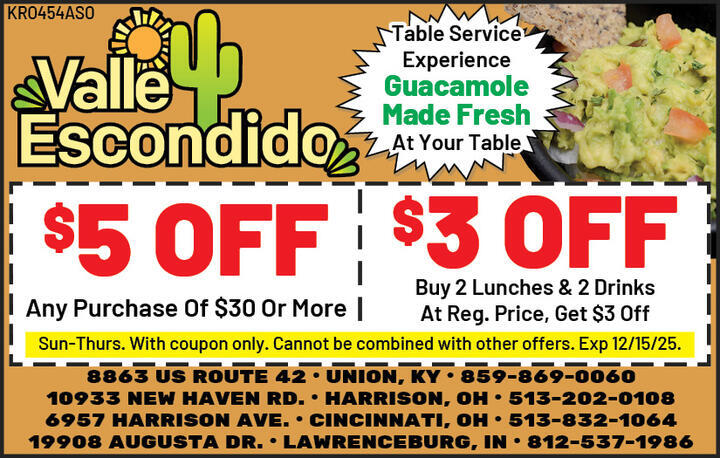 VALUABLE COUPON