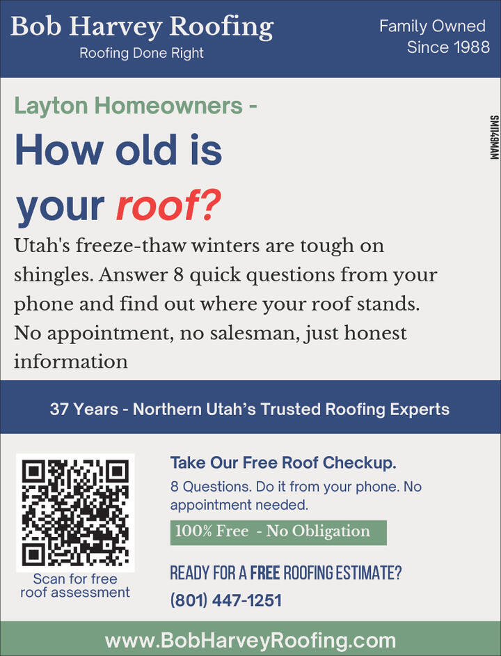 HOW OLD IS YOUR ROOF?