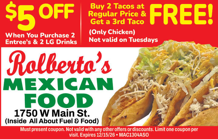 VALUABLE COUPON